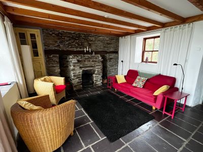 Ballynaboun Cottage Wohnzimmer