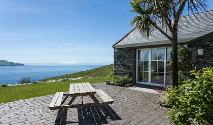 St.Finian's Bay House view over bay